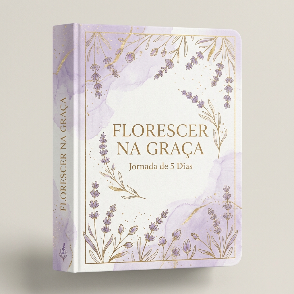 Capa do Devocional Florescer na Graça
